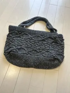 無印良品　量品計画　バッグ　ニット　手編み風　MUJIのサムネイル