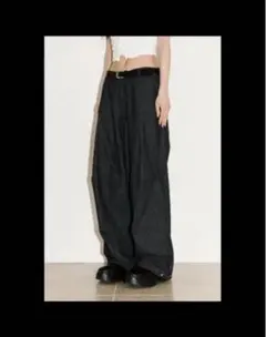 seyto Stripe layered flare denim pants - メルカリ
