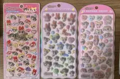 【未使用】パワーパフガールズ プチドロップステッカー コットンパフィシールのサムネイル
