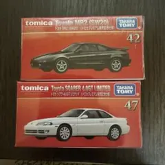トミカプレミアム 初回 トヨタMR2(SW20) & ソアラ4.0GTリミテッド