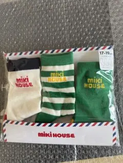 MIKI HOUSE キッズ靴下 17-19cm 3足セット