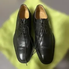 REGAL黒レザー ドレスシューズ レースアップ