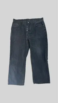 【Levi’s 501 90s USA製 ブラックストライプ】