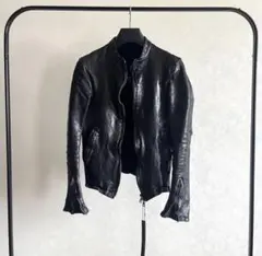 Roen ロエン ディアスキン シングルライダースジャケット - メルカリ
