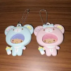 サンリオ　フォトバッジ付きマスコット　ベビーシリーズ　キキララ