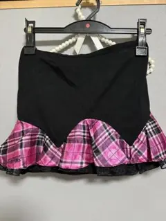 MA＊RS ローズチェック柄スカート - メルカリ