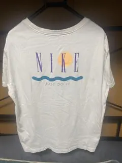Nike ホワイト Tシャツ just do it