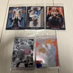DEATH NOTE デスノート　ウエハースカード　5枚セット