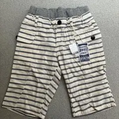【未使用】F.O.KIDS ストライプ ハーフパンツ 140