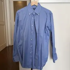 【鎌倉シャツ】Maker's Shirt 青 ドレスシャツ