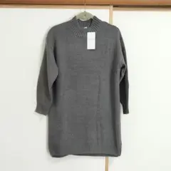 ニットチュニックワンピース