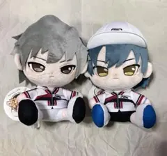 新テニスの王子様 おすわりぬいぐるみ 白石蔵ノ介 越前リョーマ