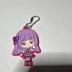 アイカツ　氷上スミレ　ラバーキーホルダー