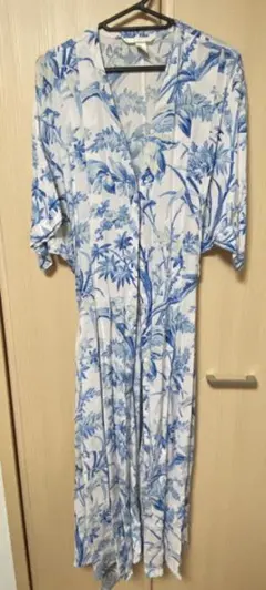 安室奈美恵 Ｈ＆Ｍコラボ花柄ガウン ワンピース