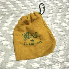【美品】IL BISONTE イルビゾンテ　巾着袋 保存袋　小物用のサムネイル
