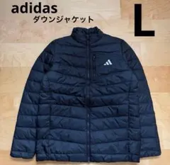 adidasアディダス　ダウンジャケット　軽量　ゴルフウェア　黒ブラッ