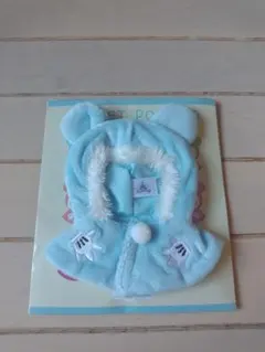 ディズニーストア　シークレットポンチョ　水色　青