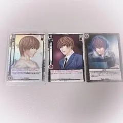 DEATH NOTE デスノート トレーディングカード SR 03 夜神月 ホロ