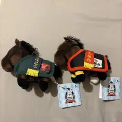 サラブレッドコレクション 馬服マスコットボールチェーン4 ２点セット