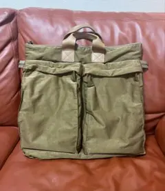 エンダースキーマmulti helmet bag マルチヘルメットバッグ カーキ