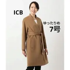 ICB Wool Rever コート 7号 23区自由区イエナドゥロワーアドーア