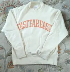 EASTFAREAST　モックネック　スウェット
