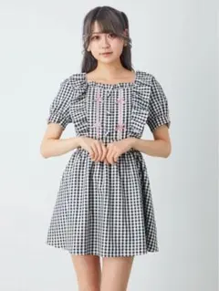 プチリボンフリルOP AnkRouge ワンピース