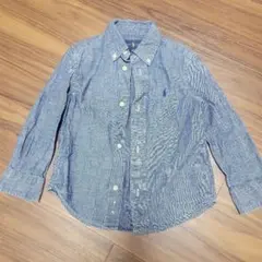 Ralph Lauren 3/3T デニム調シャツ