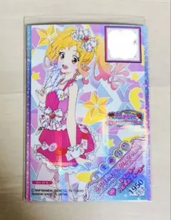 DCDアイカツ　アイカツカード　フルコーデカード ラブリーピンクレターコーデ