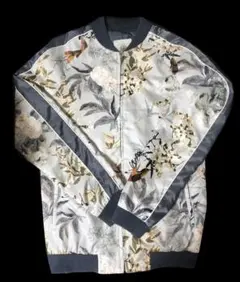 ZARA MAN ボタニカル柄 ブルゾン ジャケット