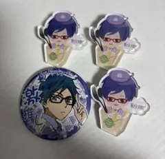 Free! 竜ヶ崎怜　Birthday 缶バッジ　推しキャラBOX まとめ売り Free! 竜ヶ崎怜 缶バッジ 2種セット - メルカリ