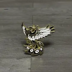 ✨新品✨　ピンバッジ　ピンズ　鳳凰　ホウオウ　霊獣　伝説　メタリック
