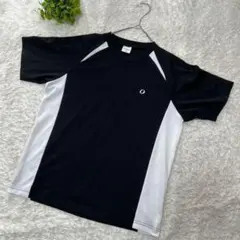 【IGNIO】 半袖 Tシャツ (M) ブラック オフホワイトのサムネイル