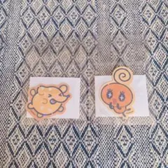 新品*たまごっちのおみせ ホログラムステッカー ポチっち・めめっち 2点セット