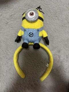 ミニオン カチューシャ ぬいぐるみ付き