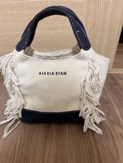 ALEXIA STAM フリンジトートバッグ
