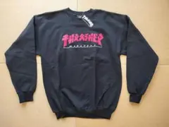 ト*モ様 【新品】THRASHER スウェット　ゴジラ　M　黒 クルーネックのサムネイル