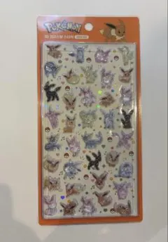 新品 韓国限定 ポケモン 3Dクリスタルステッカー イーブイ