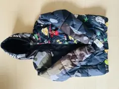 【members only】ダウンジャケット　フーディ　中綿　黒　メンズ　Mのサムネイル