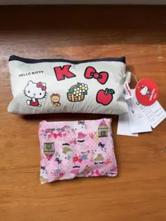 完売品　ハローキティ×Wpc. 折りたたみ傘　エコバッグセット