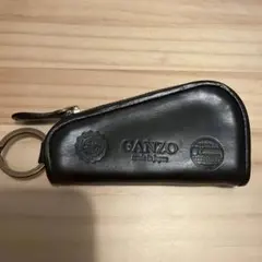 GANZO シューホーンキーホルダー ネイビー シェルコードバン - メルカリ