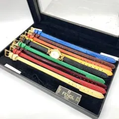 新品電池/美品/稼働 フェンディ カメレオン 640L 替ベルト9色