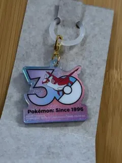ポケモン ポケチャーム 30周年ロゴマスコット2 ラティアス