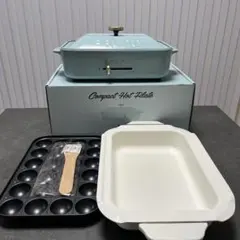 未使用】BRUNO コンパクトホットプレート ブルーグレー - メルカリ