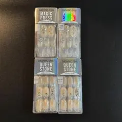 【早い者勝ち】ダッシングディバ　マジックプレス　ネイルチップ 4個セット