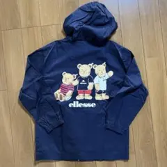 ellesse エレッセ キッズ ウィンドブレーカー ネイビー くま 150のサムネイル