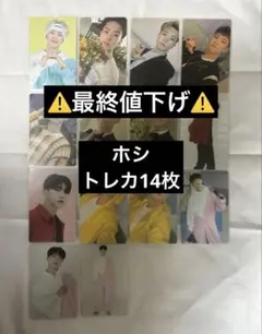 seventeen svt ホシ 封入トレカ トレカ ラントレ 14枚 セット