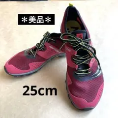 NEW BALANCE ニューバランス トレイルランニングシューズ 25㎝ 赤