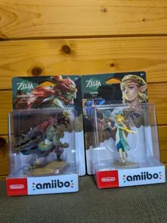 amiibo ゼルダの伝説 ガノンドロフ ゼルダ 2体セットのサムネイル