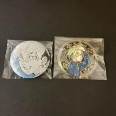 東京リベンジャーズ マイキーマート メタリック 缶バッジ 松野千冬